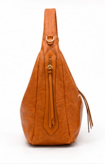 VINTAGE TAN HOBO SHOULDER BAG FOR WOMEN
