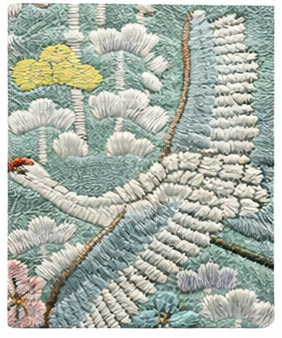 LUXURY EMBROIDERED MINT GREEN TOP HANDLE HANDBAG FOR WOMEN