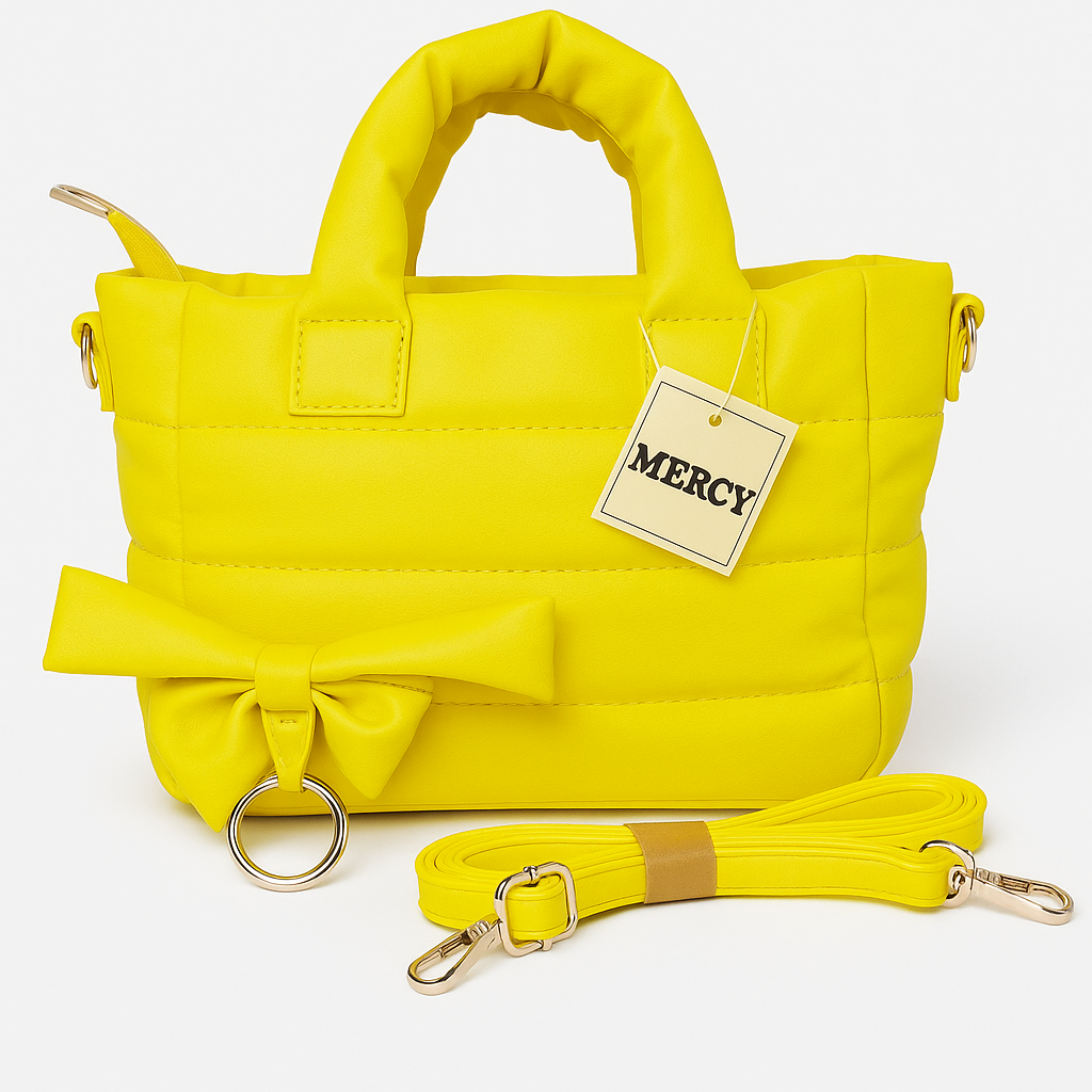 MERCY VEGAN LEATHER TOTE BAGS WITH SLINGS
