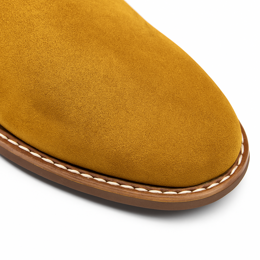 MERCY SUEDE LEATHER CHELSEA BOOTS