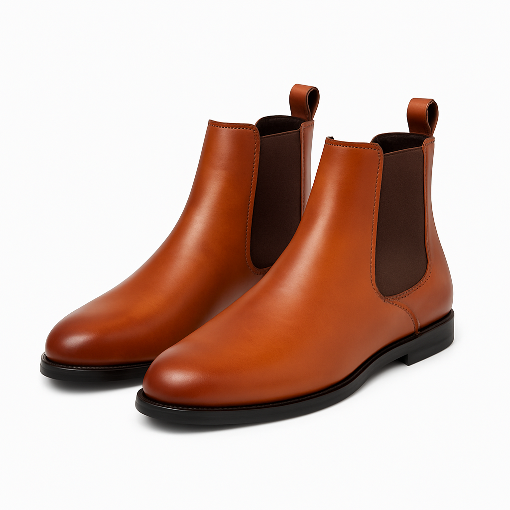 MERCY LIGHT TAN COLOR CHELSEA BOOT