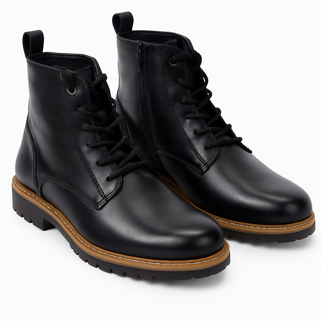 MERCY HIKING BOOTS IN BLACK COLOR