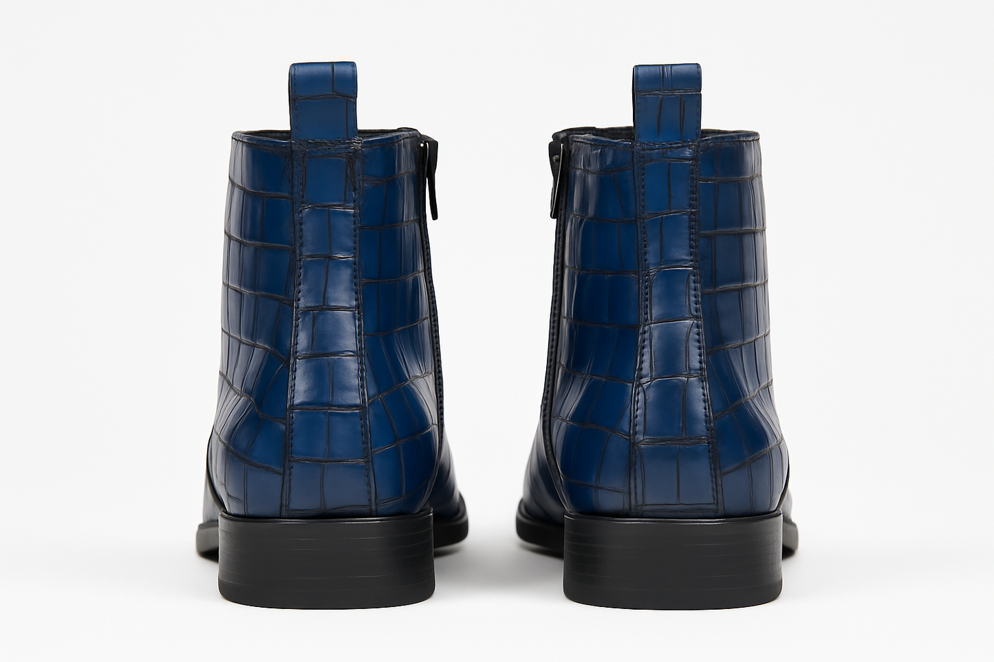MERCY CROCODILE LEATHER CHELSEA BOOT