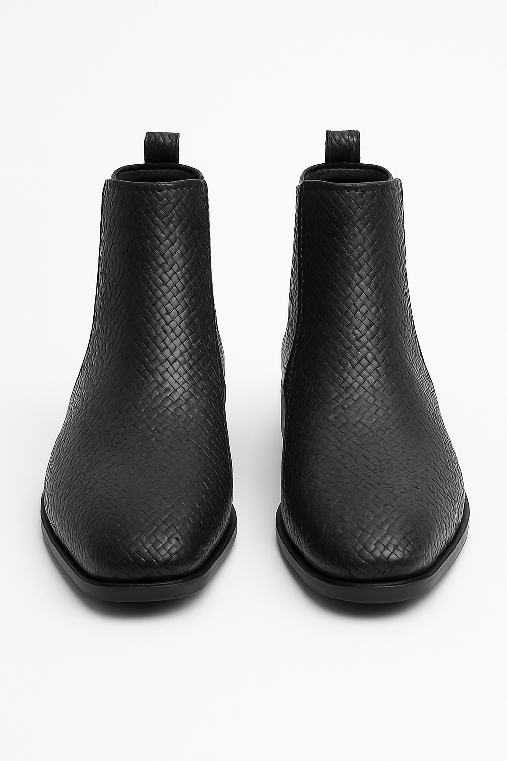 MERCY CROCK AND SNAKE LEATHER CHELSEA BOOTS