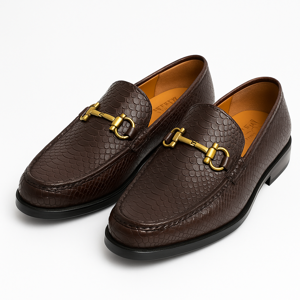 MERCY WOODEN SOLE PREMIUM LEATHER LOAFERS