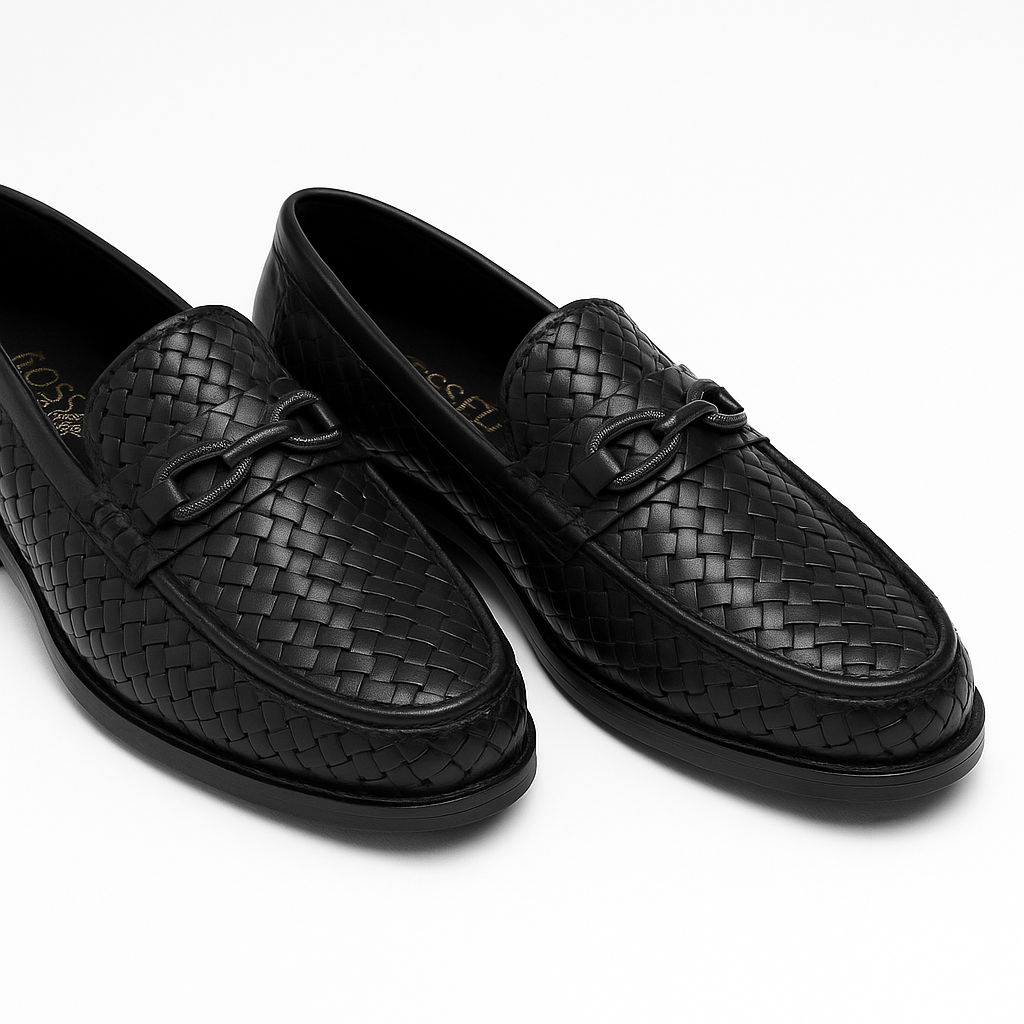 MERCY WOODEN SOLE PREMIUM LEATHER LOAFERS
