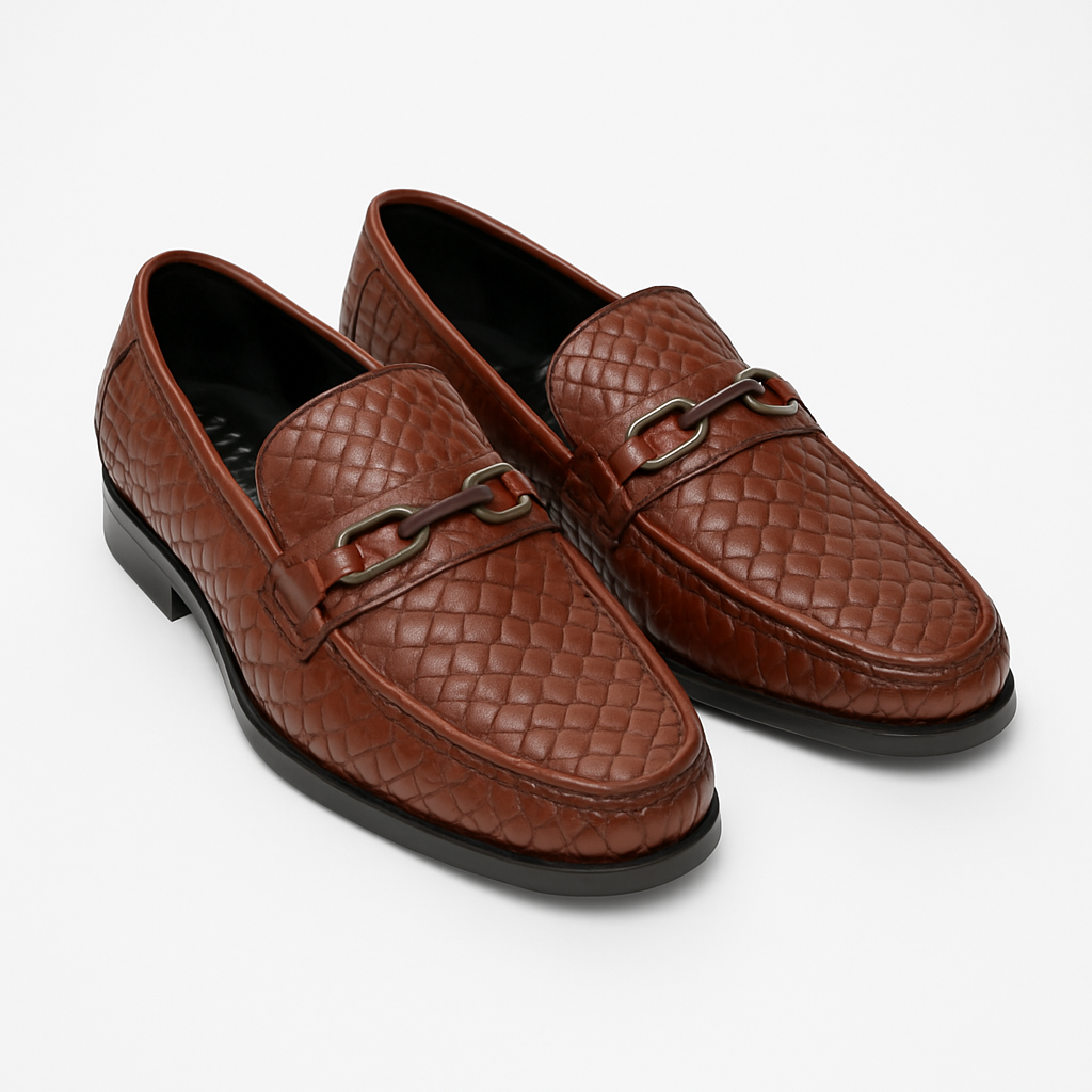MERCY WOODEN SOLE PREMIUM LEATHER LOAFERS