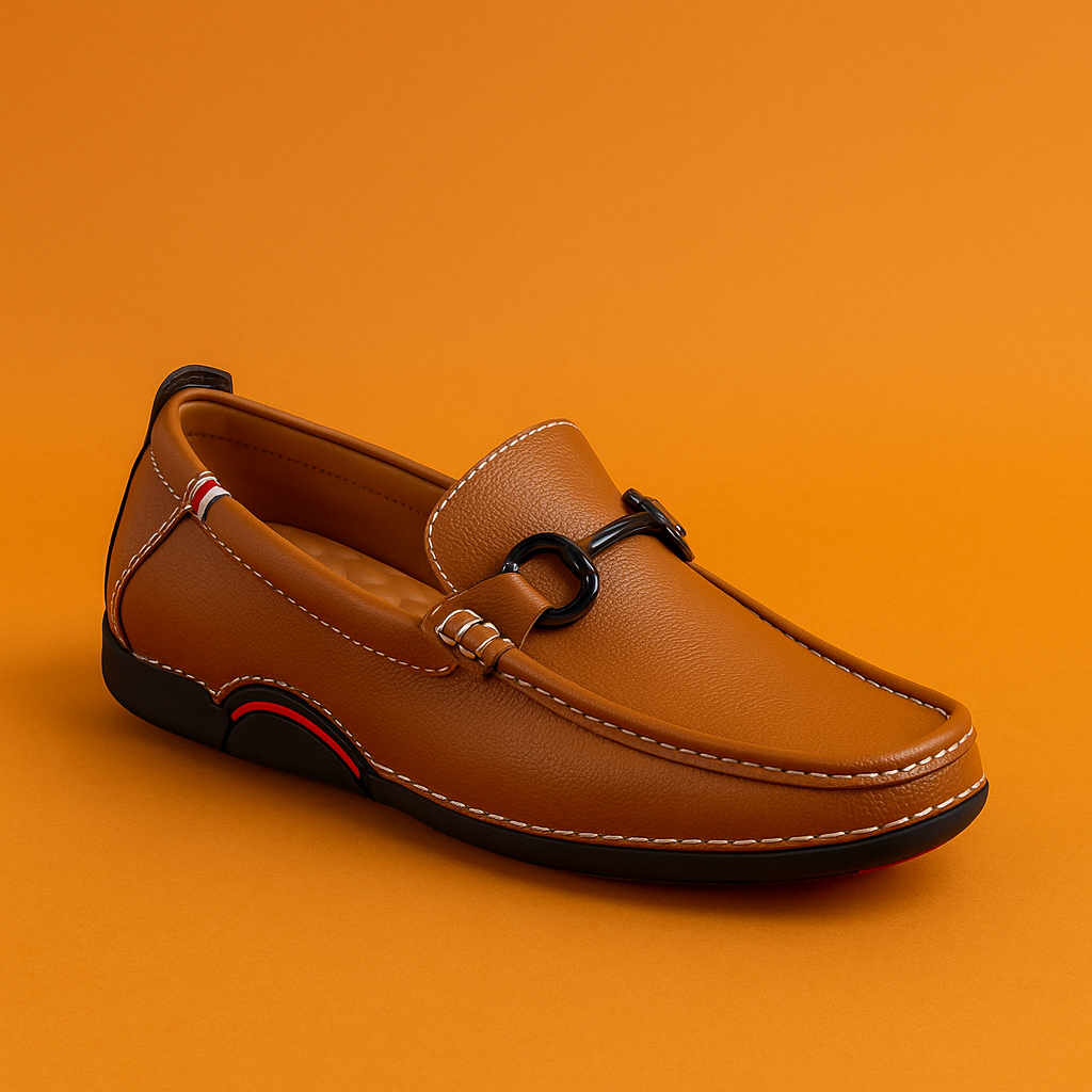 MERCY DAILY WEAR LOAFERS IN TAN COLOR