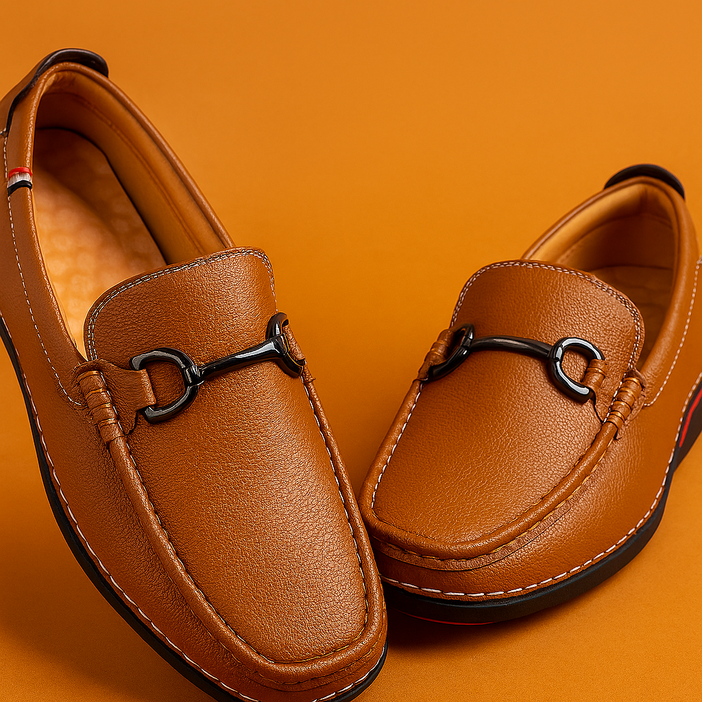 MERCY DAILY WEAR LOAFERS IN TAN COLOR
