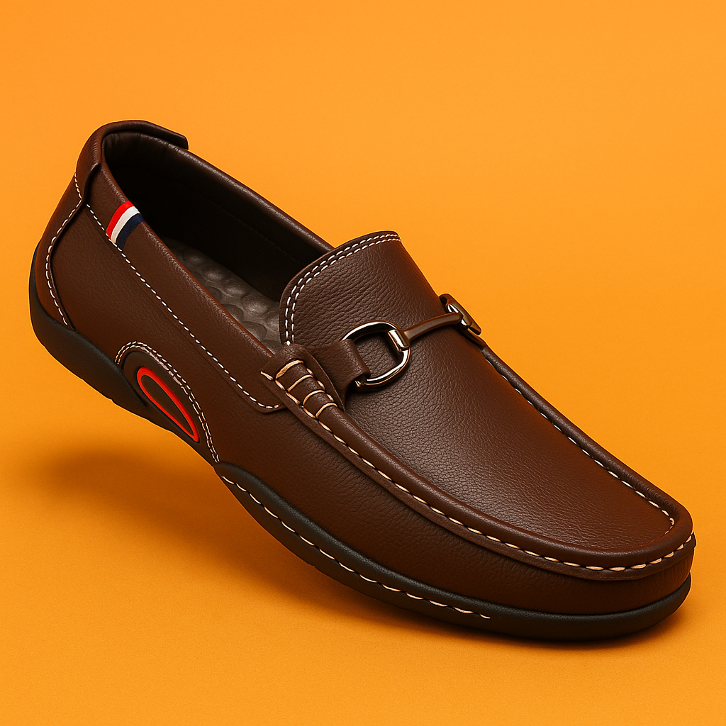 MERCY DAILY WEAR LOAFERS IN BROWN COLOR
