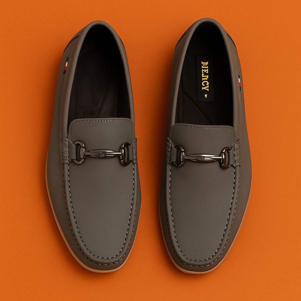 MERCY COMFORTABLE DAILY WEAR LOAFERS IN GREY COLOR