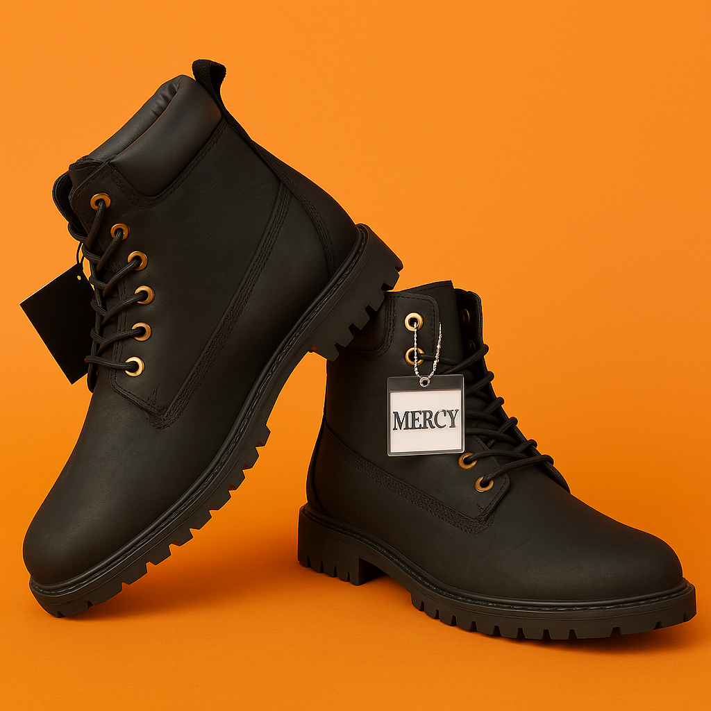 MERCY HIKING BOOT IN BLACK COLOR