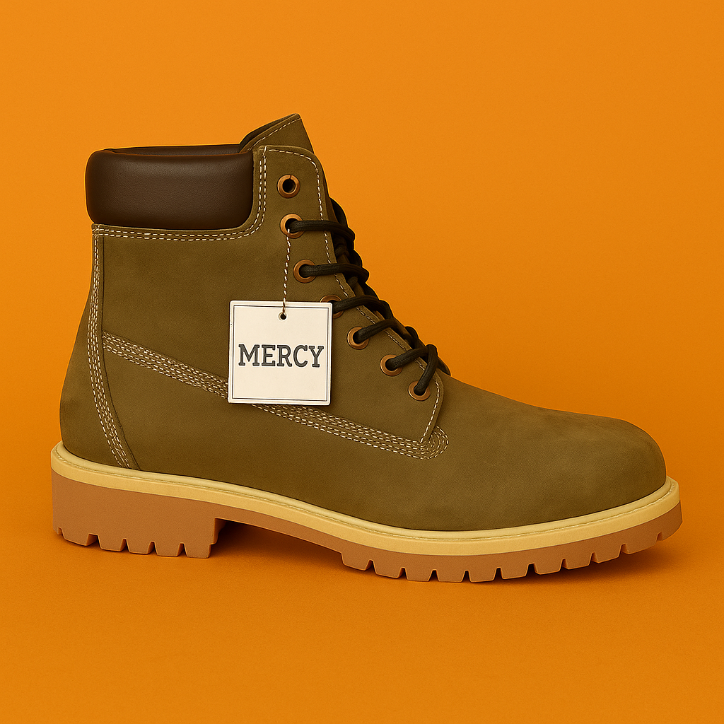 MERCY HIKING BOOTS IN OLIVE GREEN COLOR