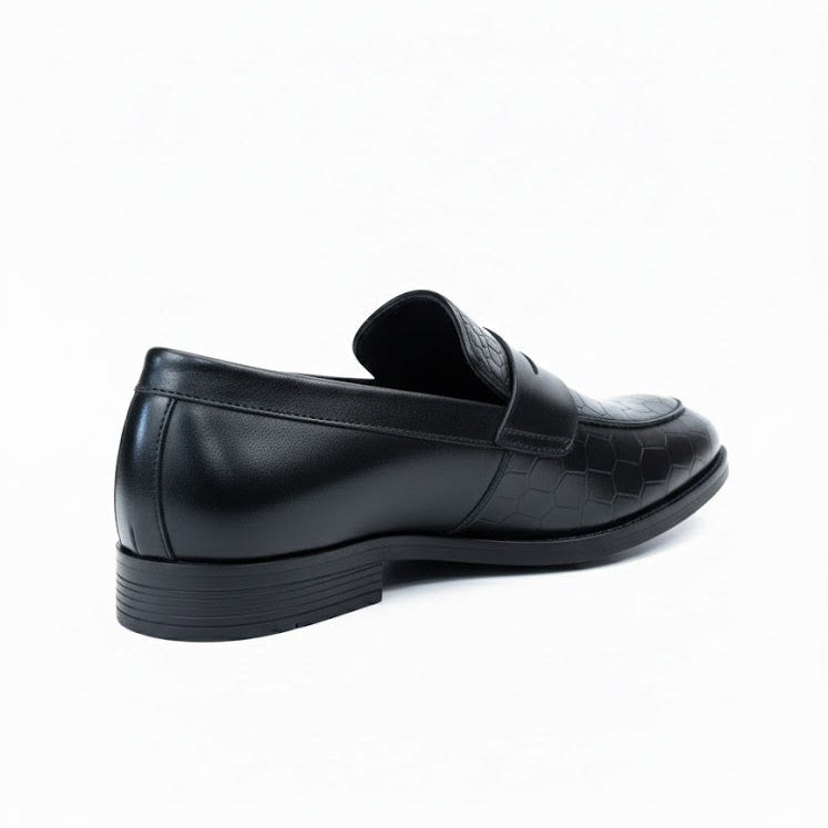 MEN’S BLACK FORMAL LOAFER SHOES