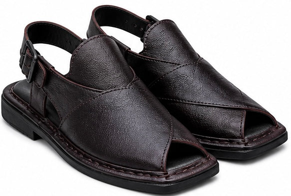RICH DARK BROWN TEXTURE WITH HANDCRAFTED DETAILING. PERFECT BLEND OF ELEGANCE AND EVERYDAY COMFORT.