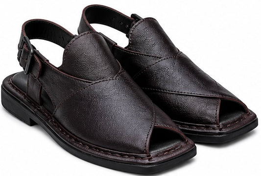 RICH DARK BROWN TEXTURE WITH HANDCRAFTED DETAILING. PERFECT BLEND OF ELEGANCE AND EVERYDAY COMFORT.