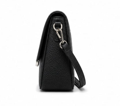 BLACK MINI CROSSBODY FLAP BAG (Copy)