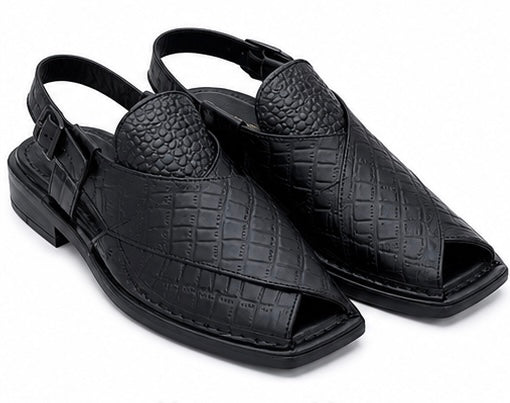 BLACK TEXTURE WITH HANDCRAFTED DETAILING LIGHTWEIGHT AND COMFORT