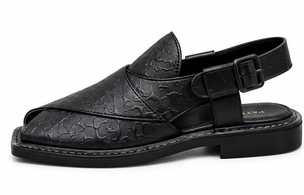 BLACK FINISH CRAFTED FOR FORMAL AND CASUAL WEAR. LIGHTWEIGHT, COMFORTABLE AND LONG-LASTING