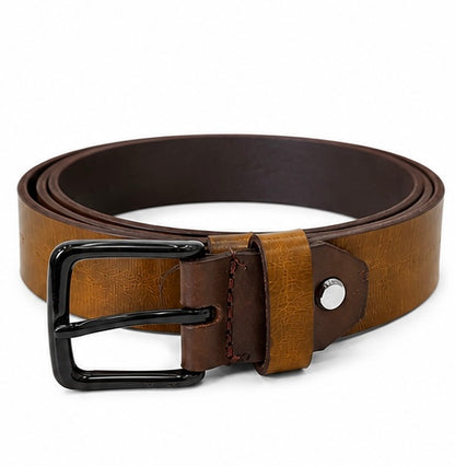 CLASSIC BROWN LEATHER BELT