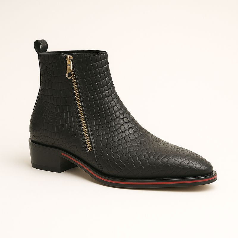 THE 'EXECUTIVE EDGE' TWO-TONE CHELSEA BOOT
