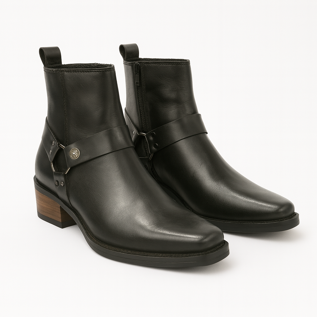 SQUARE TOE CUBAN HEEL COWBOY CHELSEA