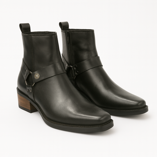 SQUARE TOE CUBAN HEEL COWBOY CHELSEA