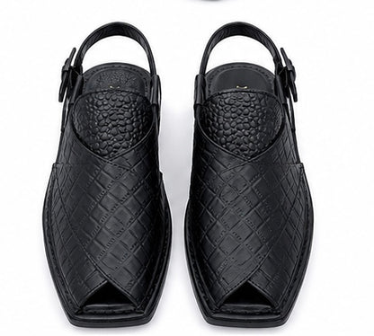 BLACK TEXTURE WITH HANDCRAFTED DETAILING LIGHTWEIGHT AND COMFORT