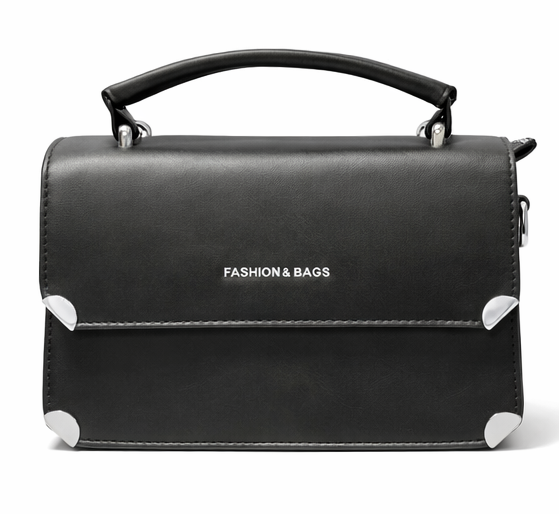 CLASSIC BLACK MINI TOP HANDLE HANDBAG