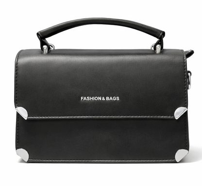 CLASSIC BLACK MINI TOP HANDLE HANDBAG