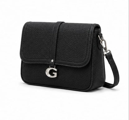 BLACK MINI CROSSBODY FLAP BAG (Copy)