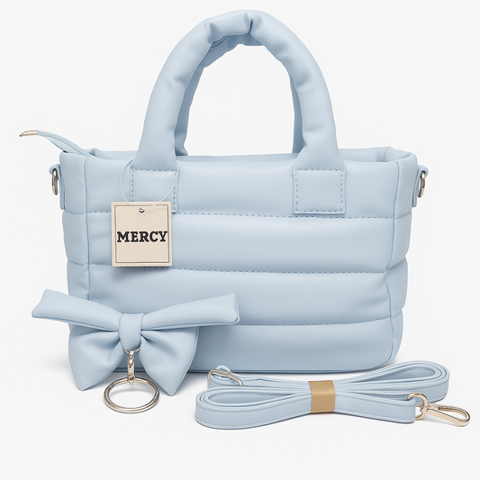 MERCY VEGAN LEATHER TOTE BAGS WITH SLINGS