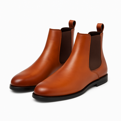 MERCY LIGHT TAN COLOR CHELSEA BOOT