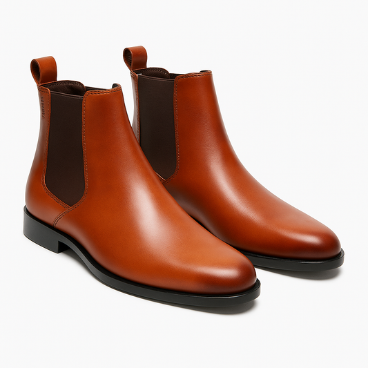 MERCY LIGHT TAN COLOR CHELSEA BOOT