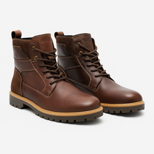 MERCY DARK BROWN HIKING BOOTS FOR MENS