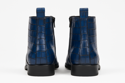 MERCY CROCODILE LEATHER CHELSEA BOOT
