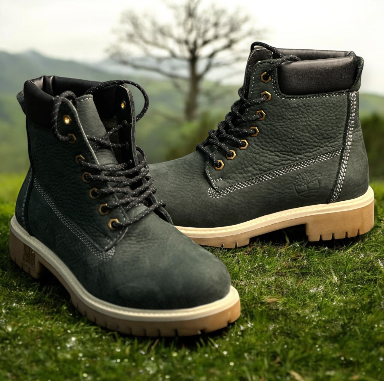 MERCY SUEDE LEATHER HIKING BOOTS