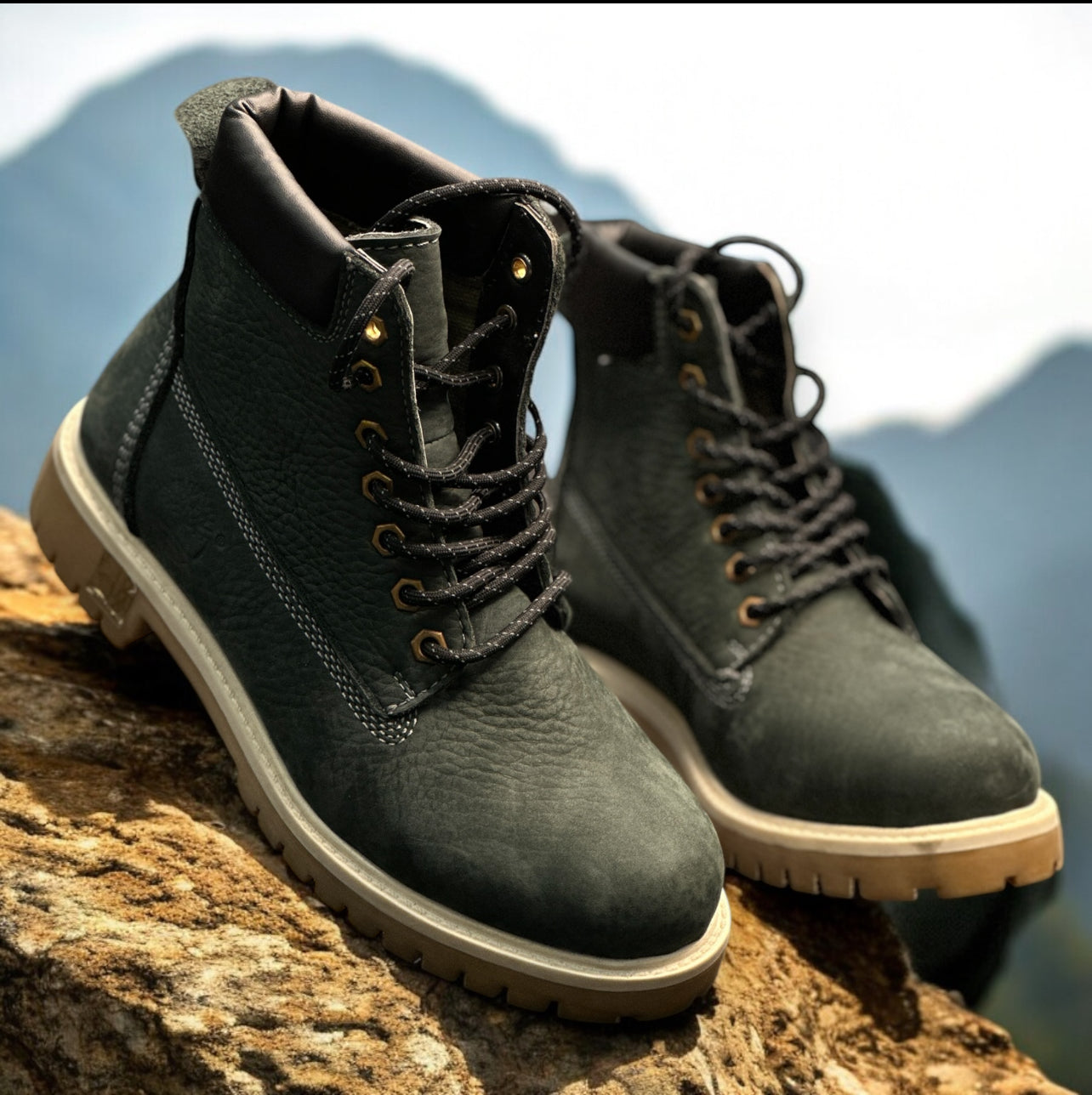 MERCY SUEDE LEATHER HIKING BOOTS