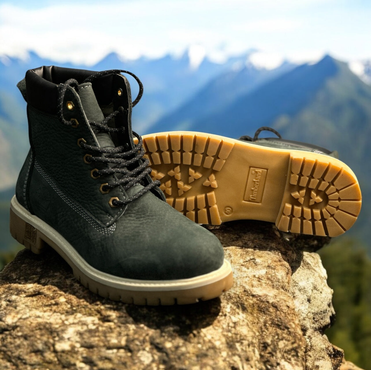 MERCY SUEDE LEATHER HIKING BOOTS