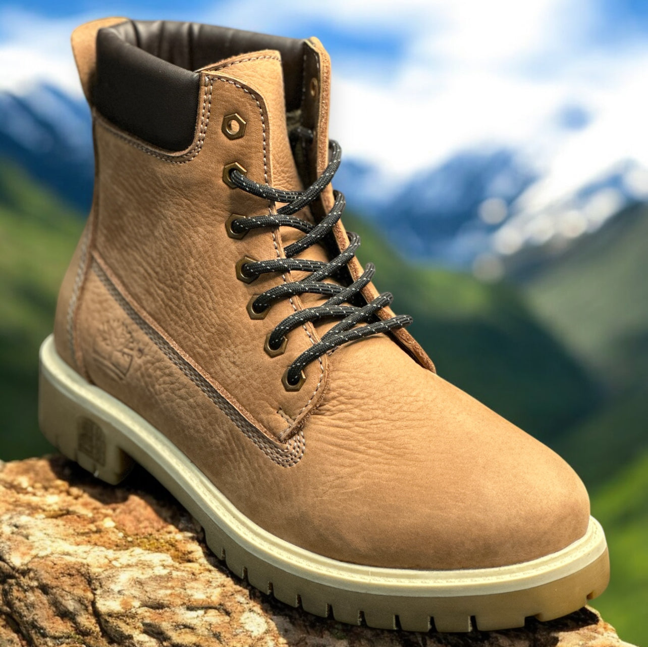 MERCY SUEDE LEATHER HIKING BOOTS