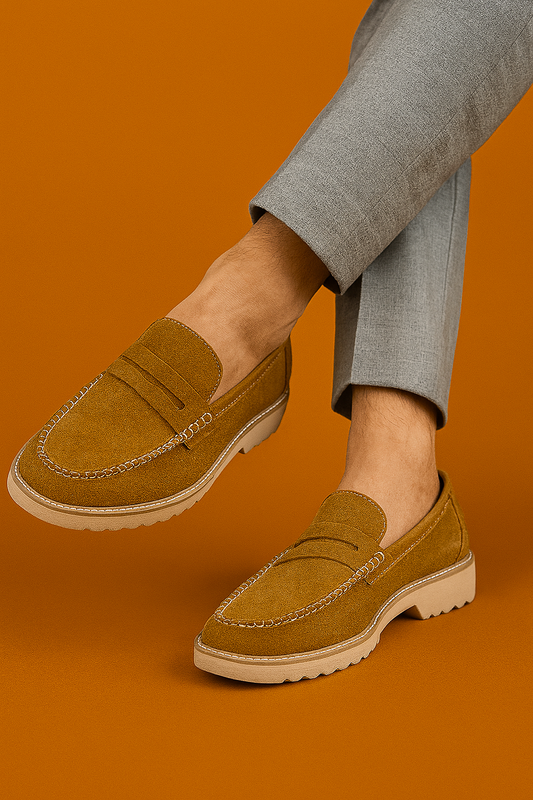 MERCY SUEDE LEATHER LOAFER'S