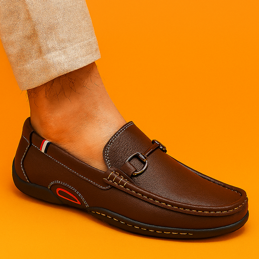 MERCY DAILY WEAR LOAFERS IN BROWN COLOR