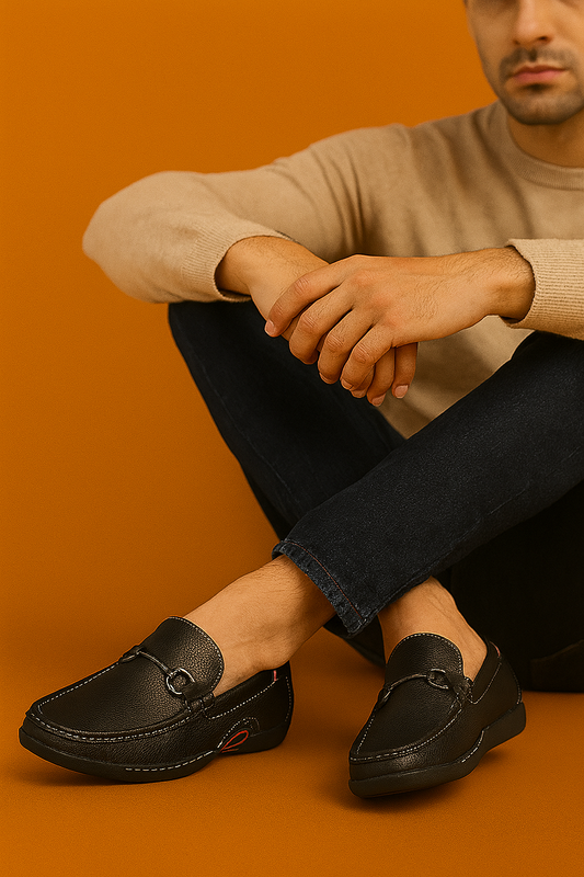MERCY DAILY WEAR LOAFERS IN BLACK COLOR