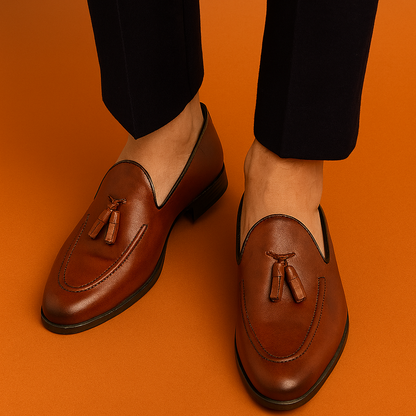 MERCY PENNY LOAFERS WITH TESSELS