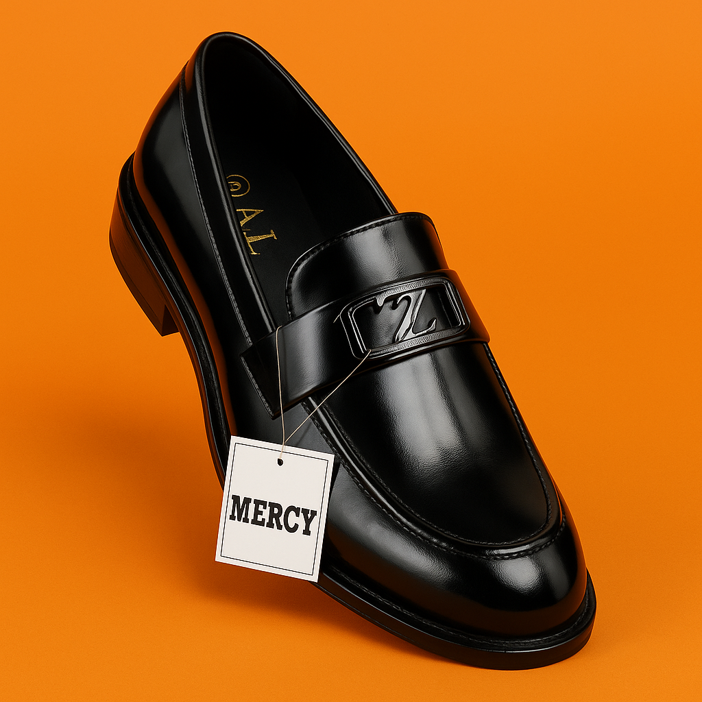 MERCY CHUNKY LOAFERS IN BLACK COLOR