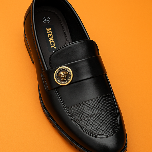MERCY TEXTURED LOAFER WITH BATCH