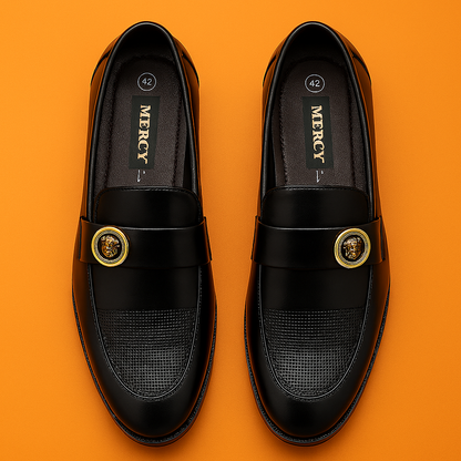 MERCY TEXTURED LOAFER WITH BATCH