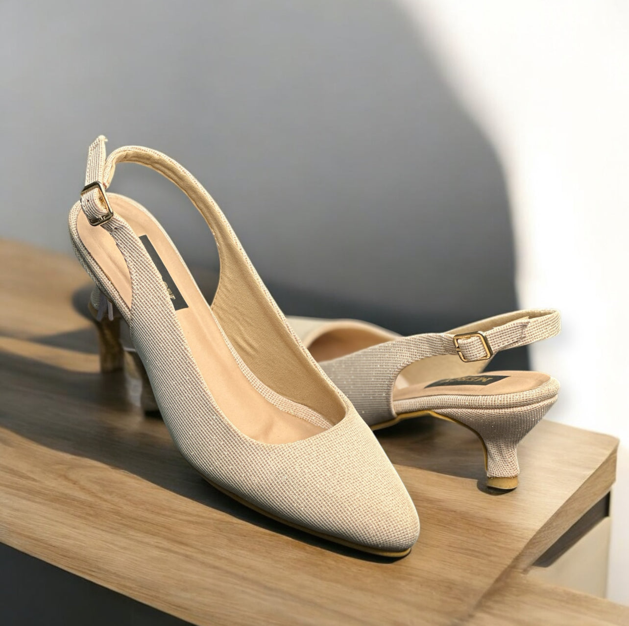 MERCY KITTEN HEELS MULES