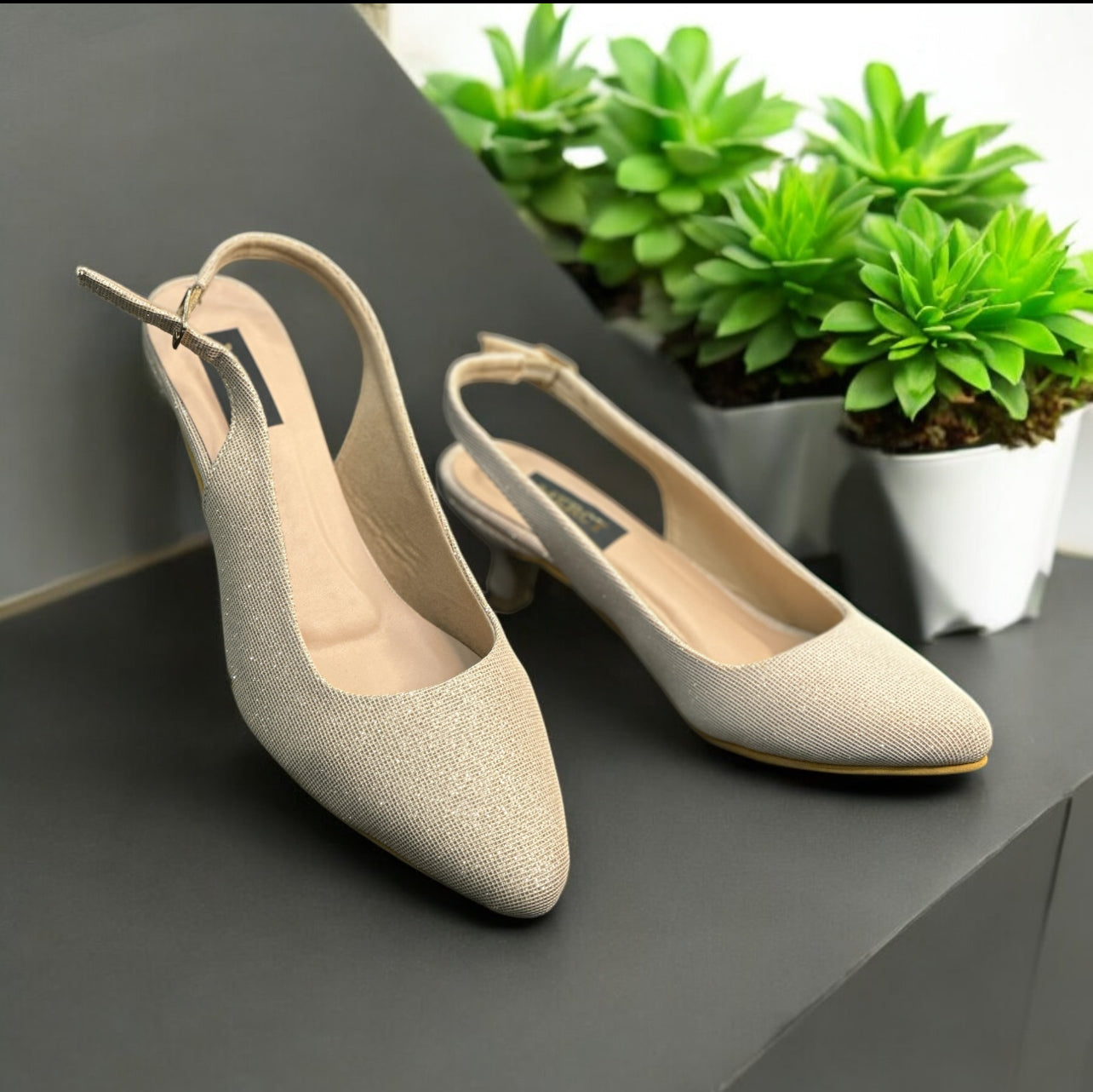 MERCY KITTEN HEELS MULES