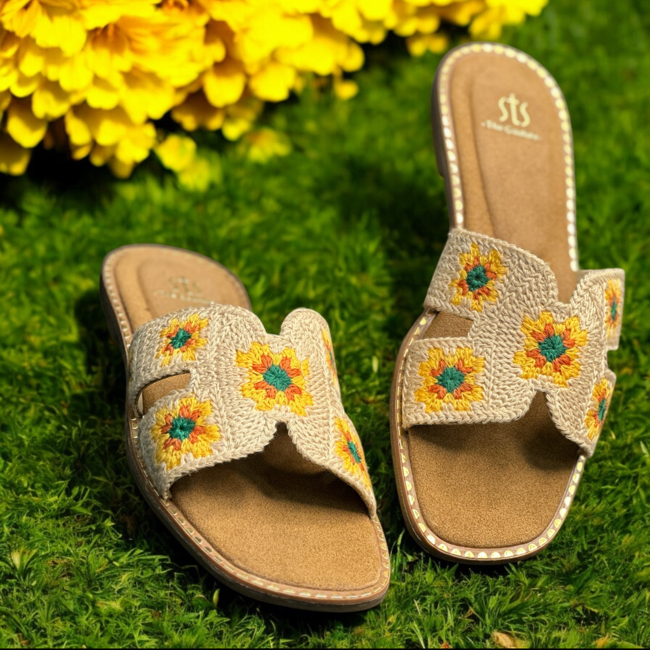 CROCHET PATTERN HERMES INSPRIED FLATS